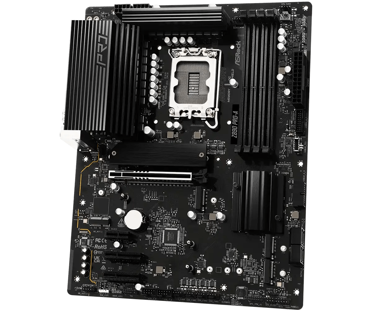 ASRock Z890 Pro - A LGA 1851 ATX Motherboard | 90 - MXBP50 - A0UAYZ - Vektra Computers LLC ASRock Z890 Pro - A LGA 1851 ATX Motherboard | 90 - MXBP50 - A0UAYZ - Vektra Computers LLC
